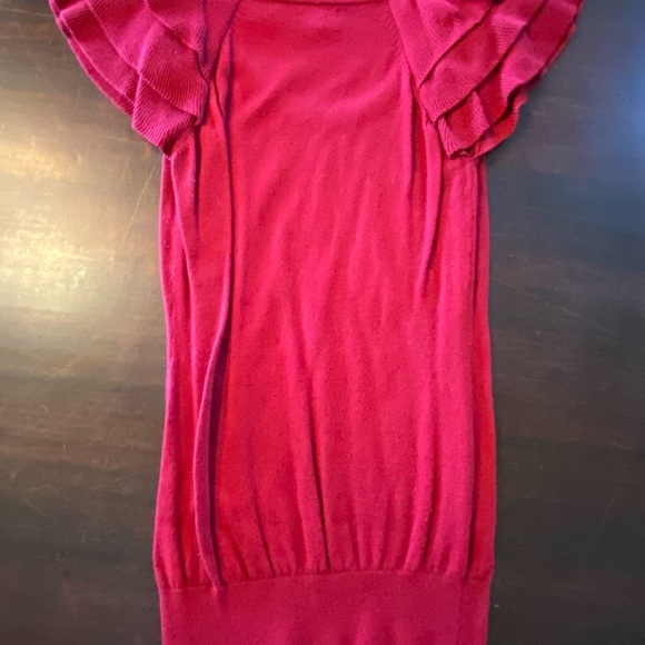 Express Red Knit Top - Picture 5 of 5